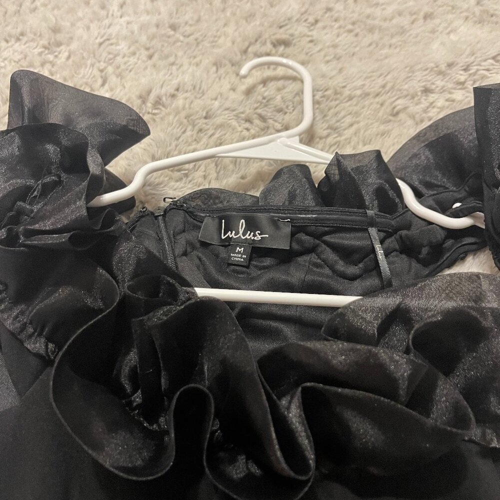 Lulus Dress Mini Black M